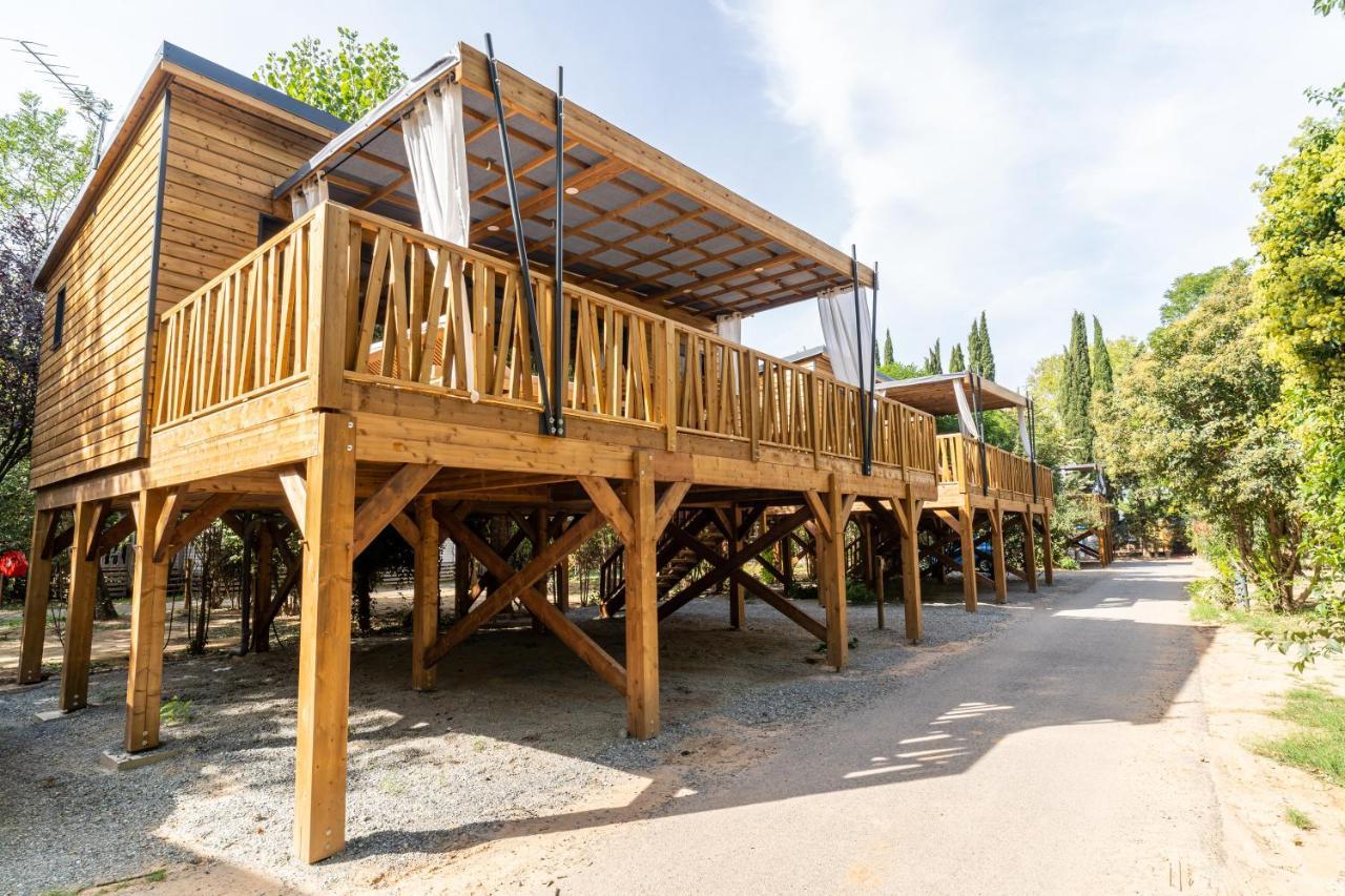 Camping Maeva Respire Ecolodge L'Etoile D'Argens Fréjus Exteriör bild